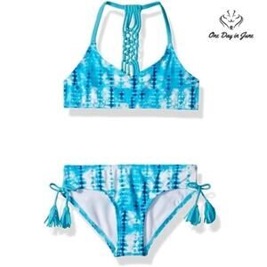 Kanu Surf Willow V-Neck Bikini Swimsuit Size 2T